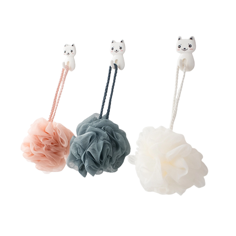 茶花（CHAHUA）绵柔亲肤沐浴花2入装30g  K05002（单位：包） 混色