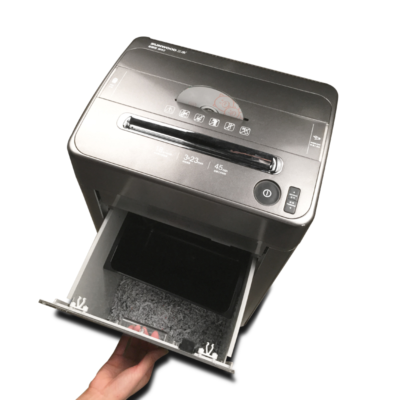 三木（SUNWOOD） M62 （3&times;23MM） 碎纸机  黑色  