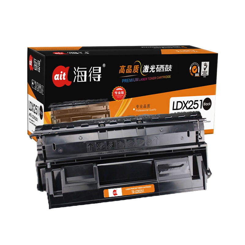 海得(ait) TR-LDX251    专业版 适用机型：联想Lenovo LJ650 LJ6500 LJ6600 LJ6600N 打印量：6000页 硒鼓 1.00 只/支 (计价单位：支) 黑色