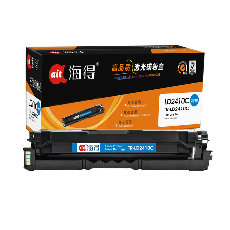 海得(ait) TR-LD2410C    专业版 适用机型：联想LENOVO CS2410DN 打印量：1500页 硒鼓 1.00 只/支 (计价单位：支) 蓝色