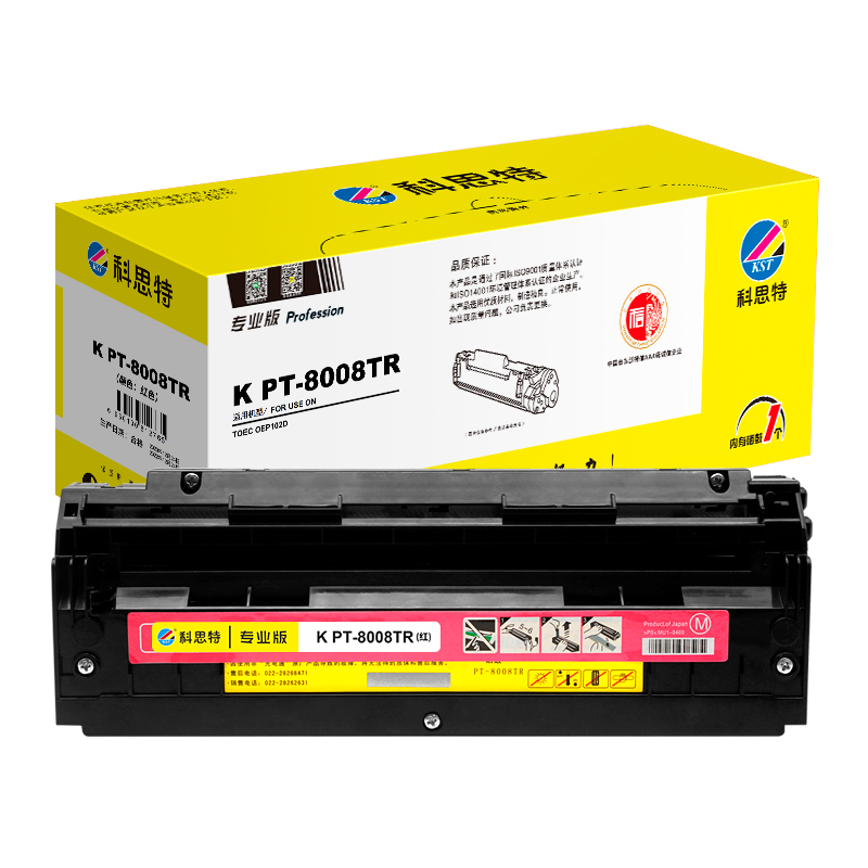 科思特 K PT-8008TR专业版 约1000页 适用TOEC OEP102D 硒鼓 (计价单位：只) 红色