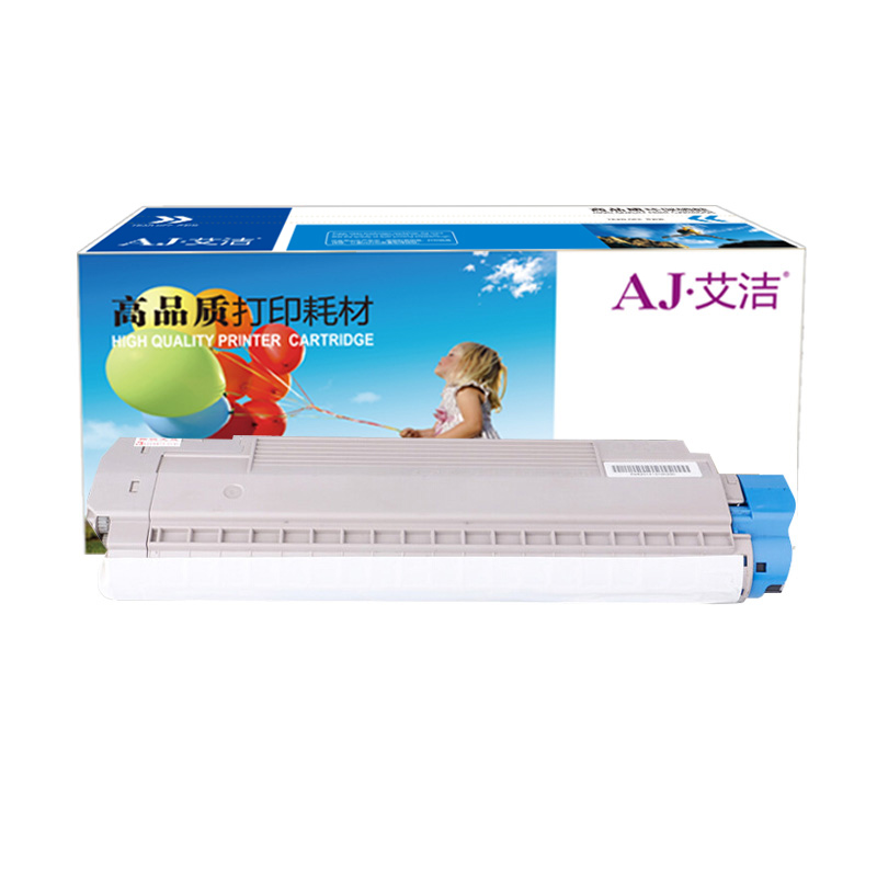 艾洁(AJ) OKI820/840带芯片加黑版 打印量6000页 适用OKI B820;B840;B820dn;B840dn 粉盒 (计价单位：只) 黑色