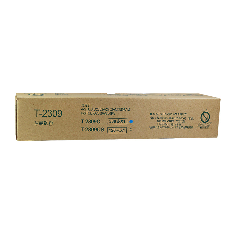 科思特 T-2309C 大容量 打印量约17000页 适用E-Studio2303A/2303AM/2803AM/2309A/2809A 粉盒 1.00 只/支 (计价单位：支) 黑色