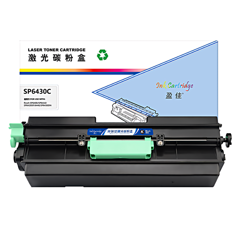 盈佳(Ink Cartridge) YJ-SP6430C-F 10000页 适用理光SP6430DN 粉盒 1.00 只/个 (计价单位：个) 黑色