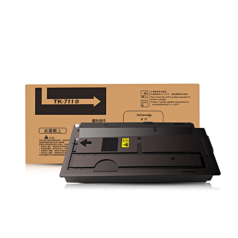 盈佳(Ink Cartridge) TK-7118  打印量20000页 适用京瓷 3011;3011i 粉盒 (计价单位：个) 黑色 粉盒 1.00 只/个 (计价单位：个) 黑色