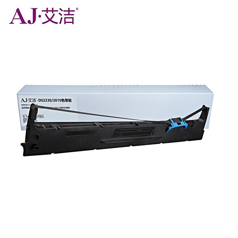 艾洁(AJ) DS2230/2610 打印量12.7mm*18m 适用得实DASCOM;DS2230;DS2610;136D-8 色带 1.00 盒/只 (计价单位：只) 黑色