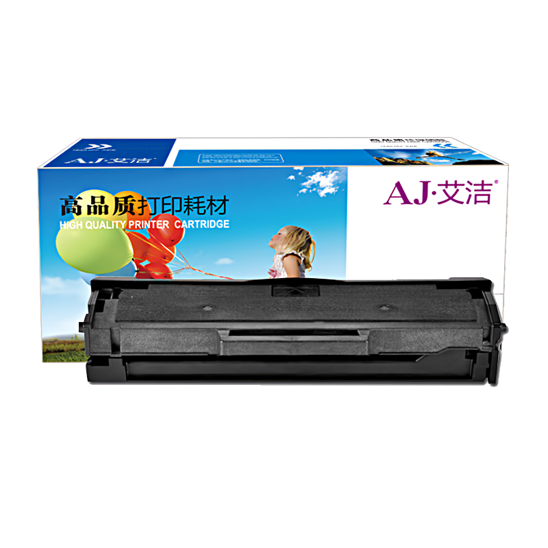 艾洁(AJ) MLT-D101S加黑版 打印量1500页 适用三星Samsung/ML2161/ML2162G/ML2166W/ML2165W/SCX3401 硒鼓 (计价单位：只) 黑色