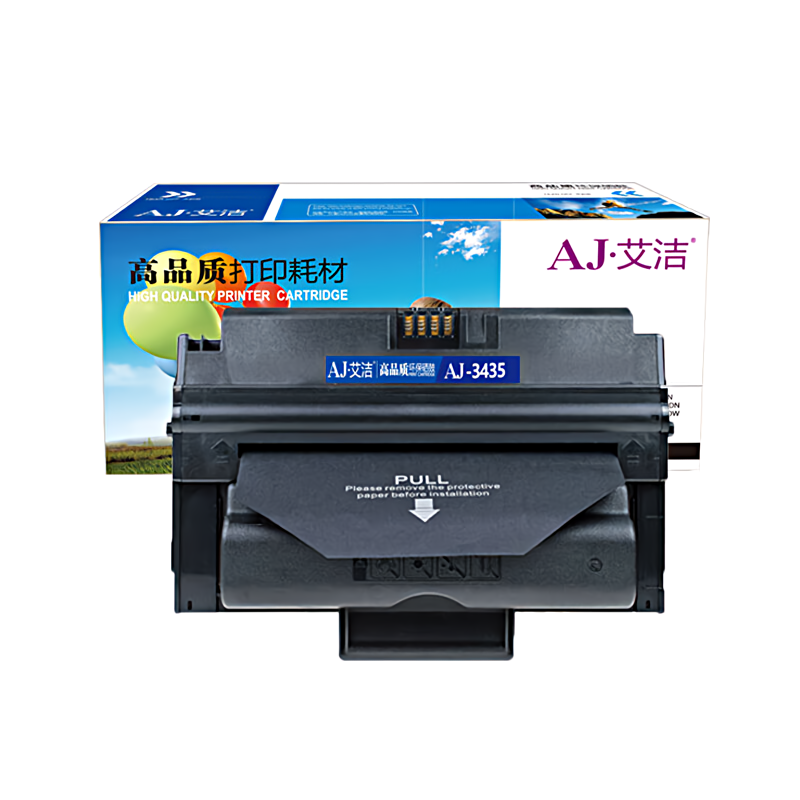 艾洁(AJ) CWAA0763 3435加黑版 打印量4000页 适用施乐;CWAA0762;3435D;3435DN;CWAA0763 硒鼓 (计价单位：只) 黑色