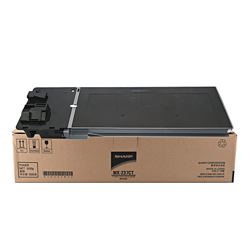 艾洁(AJ) MX-237CT 打印量16000页 适用夏普AR-2048S 2048D 2048H 2048N 2348D 2348N 2648N 碳 粉盒 (计价单位：只) 黑色