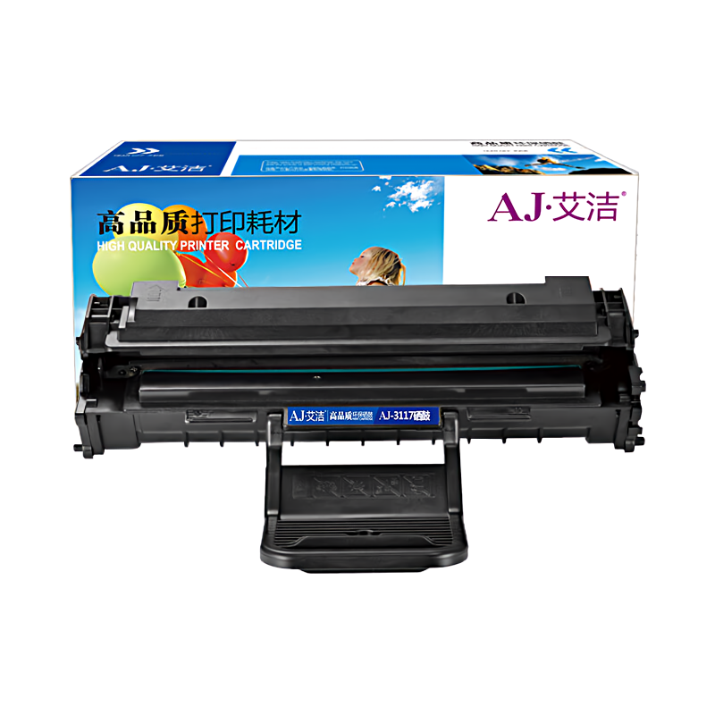 艾洁(AJ) 3117 打印量3000页 适用富士施乐 FujiXerox 3117/3122/3124/3125/3125N 硒鼓 (计价单位：只) 黑色