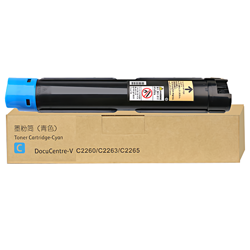 艾洁(AJ) CT202497 2265 打印量15000页 适用富士施乐 FujiXerox;C2260;C2263;C2265 粉盒 (计价单位：只) 蓝色