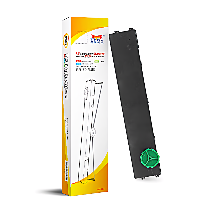 扬帆耐立（YFHC） PR-70 PLUS 商专版 打印量:9mm*25m 适用机型长城信息GWI PR70 黑色 色带架 1.00 只/个 (计价单位：个) 黑色