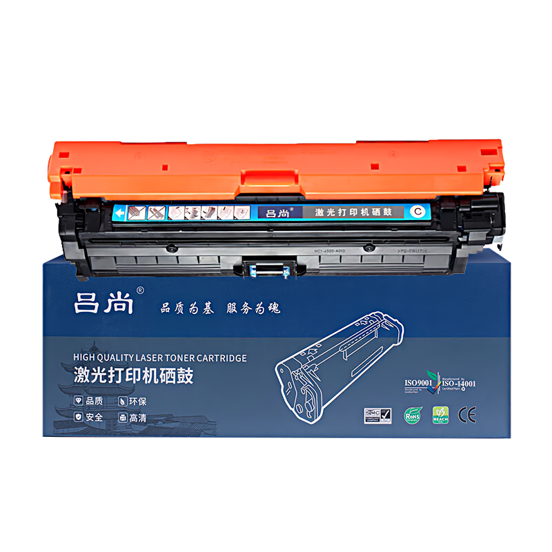 吕尚 CE341A 16000页 适用HP M755/M775dn/M775f/M775z 硒鼓 (计价单位：只) 青色