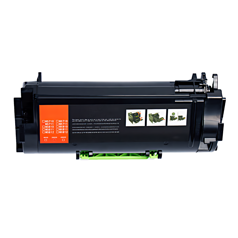 e代经典 MS710/711/MS810dn/811dn加黑版 25000页 粉盒 1.00 只/支 (计价单位：支) 黑色