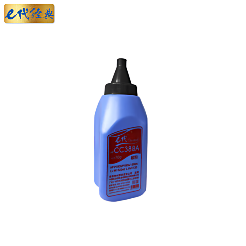 e代经典 e-388A/278A 瓶装 打印量1500页 适用惠普 hp 78A 88A 碳粉 1.00 瓶/支 (计价单位：支) 黑色