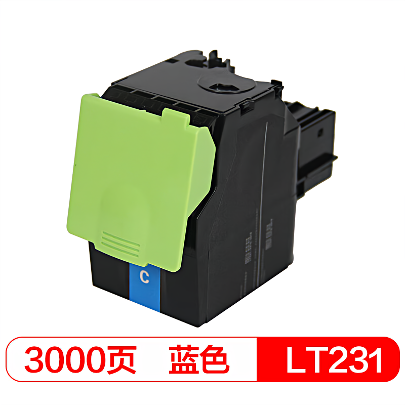 得印(befon) PLUS BF-LT231C大容量 2500页 适用于联想lenovo 墨粉盒 1.00 只/支 (计价单位：支) 蓝色
