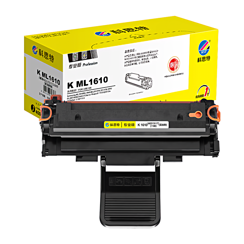 科思特 K 1610易加粉 专业版 约3000页 适用三星ML1610/ML2010/ML2510/SCX4521F 硒鼓 1.00 只/支 (计价单位：支) 黑色