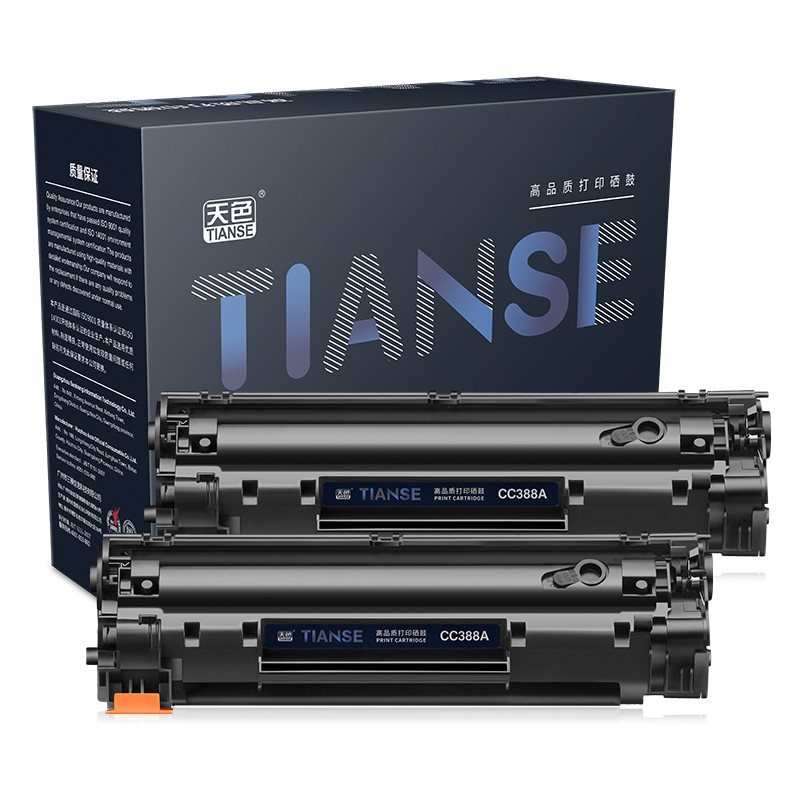 天色 CC388A 高清版 双支装 1500页 (计价单位：支) 黑色  黑色
