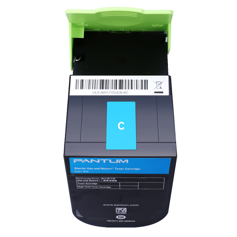 奔图(PANTUM) CTL-300HC 5000页 适用机型CP2506DN PLUS/CM7105DN 高容量原装粉盒 1.00 只/支 (计价单位：支) 青色 青色