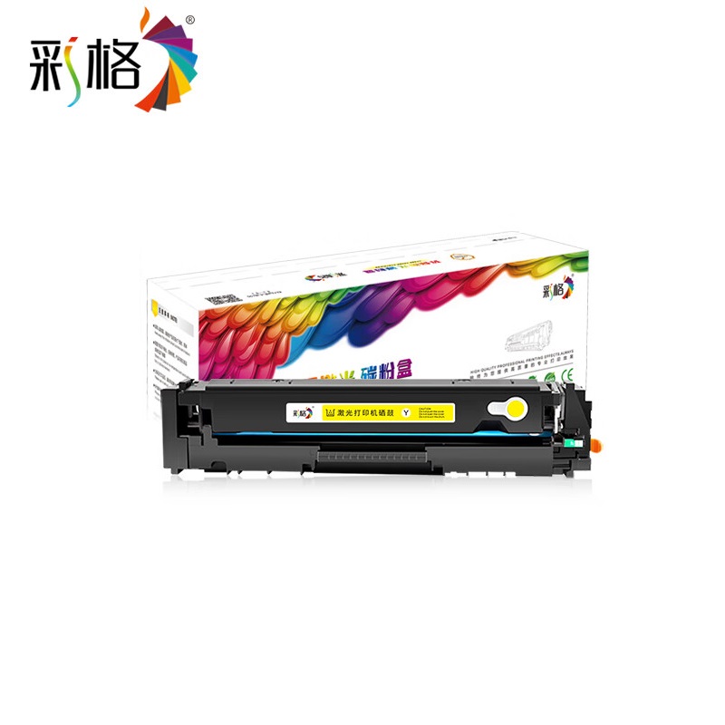 彩格 CF512A带芯片 打印量2800页 适用于惠普M154a M154nw 碳粉盒 1.00 只/支 (计价单位：支) 黄色 黄色