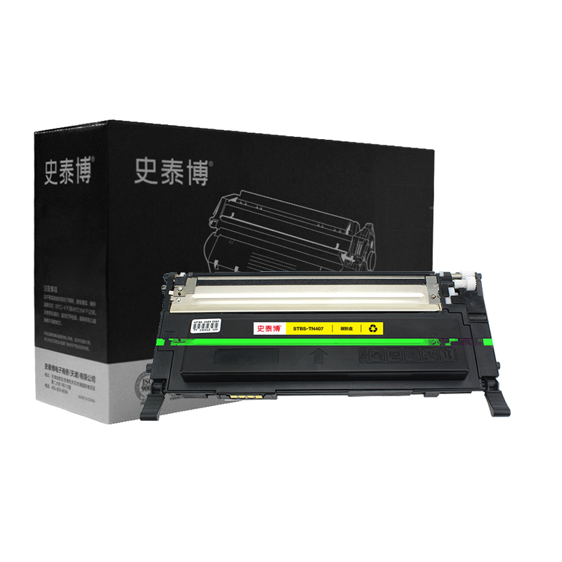 史泰博 STBS-TN407 打印量约1000页 适用SAMSUNG CLP-320/325 CLX3185/3186等 硒鼓 1.00 只/盒 (计价单位：盒) 黄色 黄色