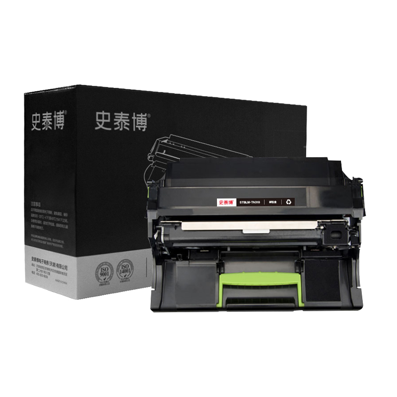 史泰博 STBLM-TN310 打印量约5000页 适用Lexmar ms310dn/ms317等 硒鼓 1.00 只/盒 (计价单位：盒) 黑色 黑色