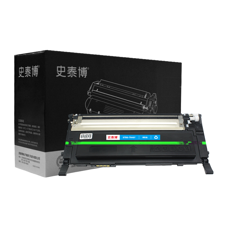 史泰博 STBS-TN407 打印量约1000页 适用SAMSUNG CLP-320/325等 硒鼓 1.00 只/盒 (计价单位：盒) 蓝色 蓝色