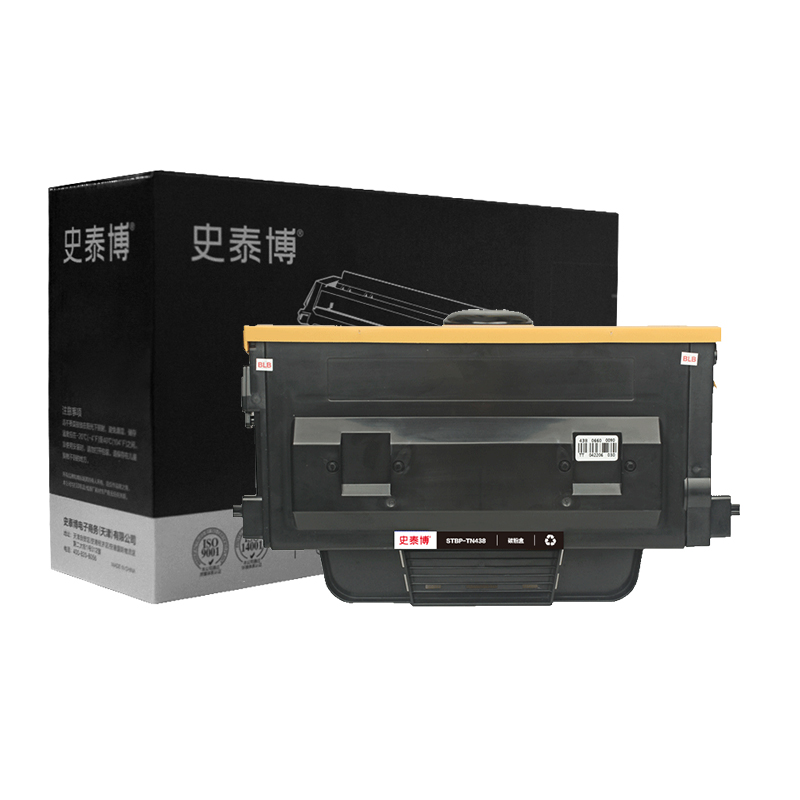 史泰博 STBP-TN438 打印量约3000页 适用Panasonic X-MB2238CN/X-MB2538CN 硒鼓 1.00 只/盒 (计价单位：盒) 黑色 黑色