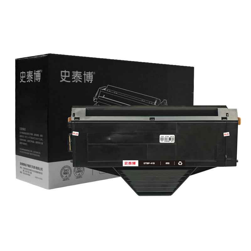 史泰博 STBP-419 打印量约2500页 适用Panasonic X-MB1663/1665/1666 硒鼓 (计价单位：只) 黑色 黑色