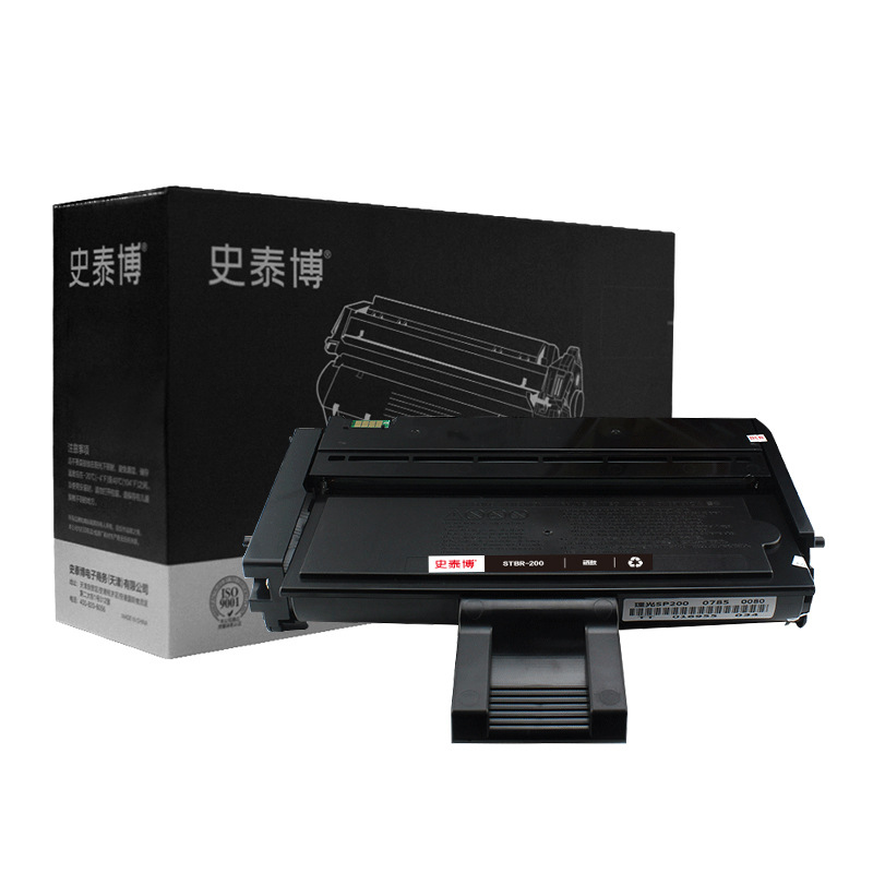 史泰博 STBR-200 打印量约2600页 适用Ricoh SP200/SP221S等 硒鼓 (计价单位：只) 黑色 黑色