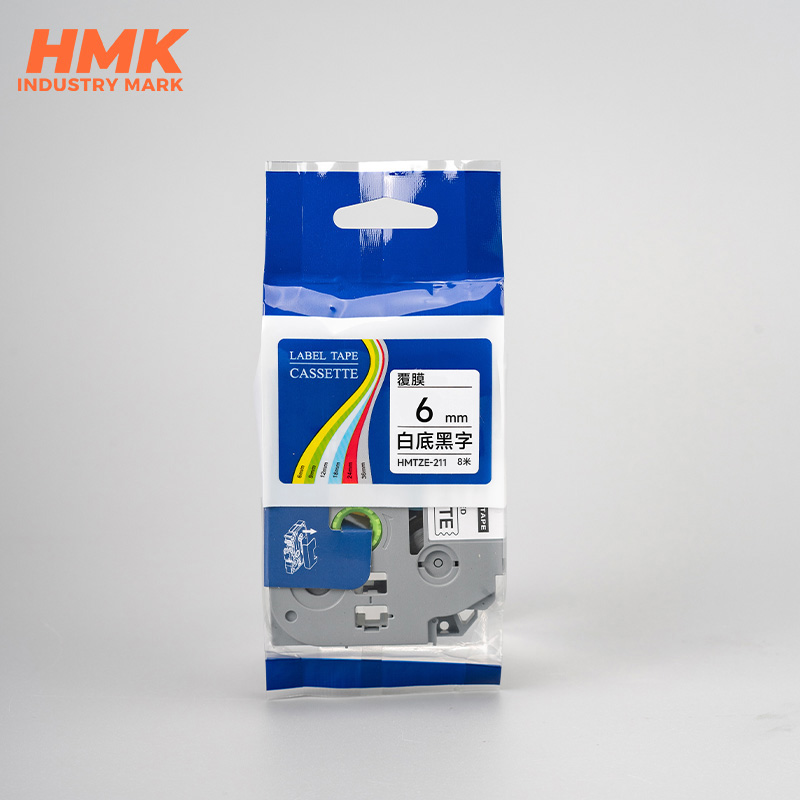 HMK HMTZE-211 6mm 色带 1.00 个/盒 (计价单位：盒) 白色 白色