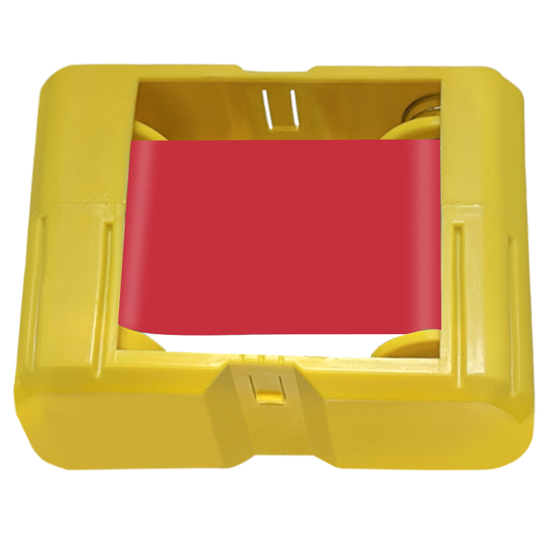 丽标(capelabel) D-60RDK色带 D-60P打印机专用60MM*100M 不干胶标签 3.00 个/盒 (计价单位：盒) 红色 红色