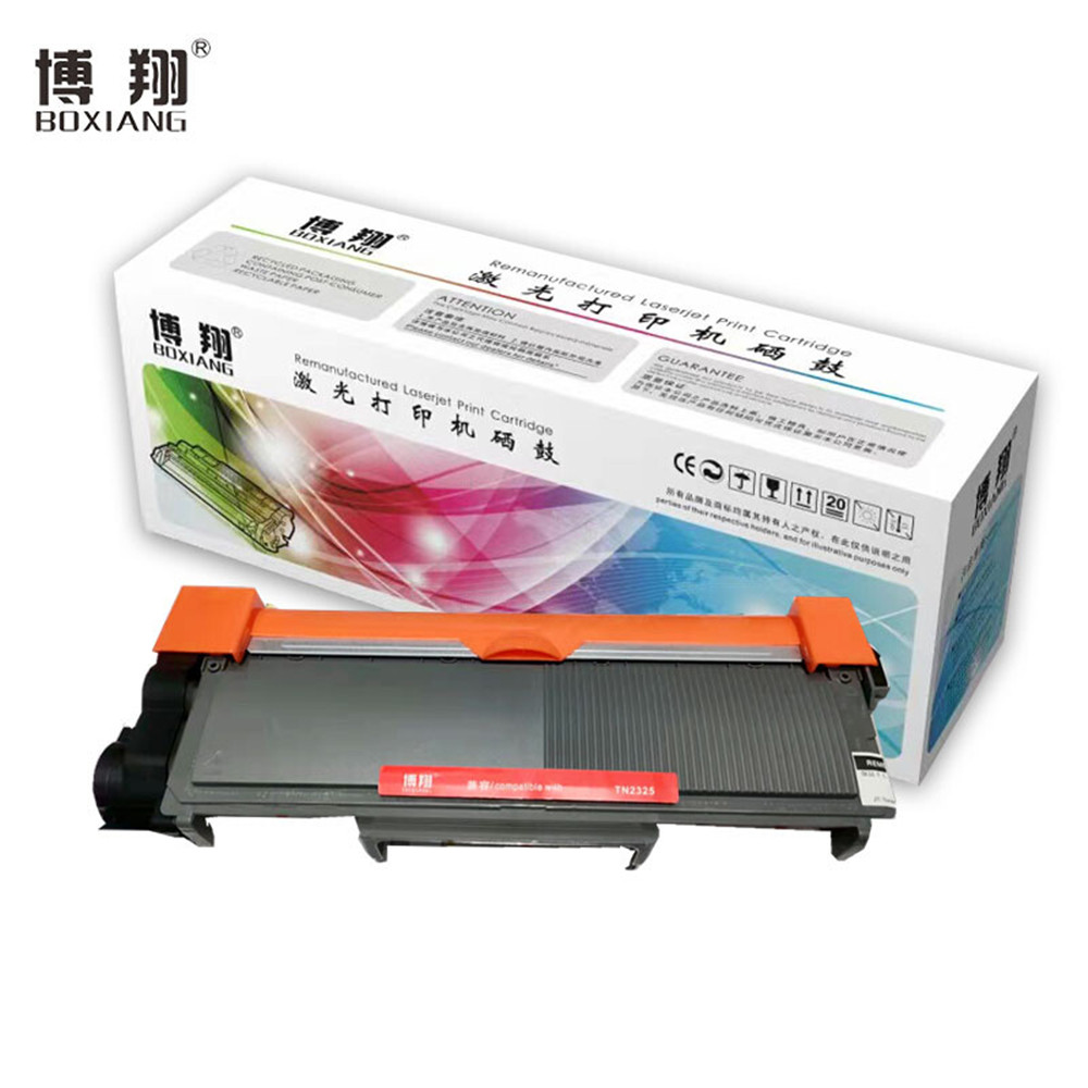 博翔(BOXIANG) TN2325 打印量3000页 适用兄弟HL2260 HL2260D HL2560DN 粉盒 1.00 只/支 (计价单位：支) 黑色